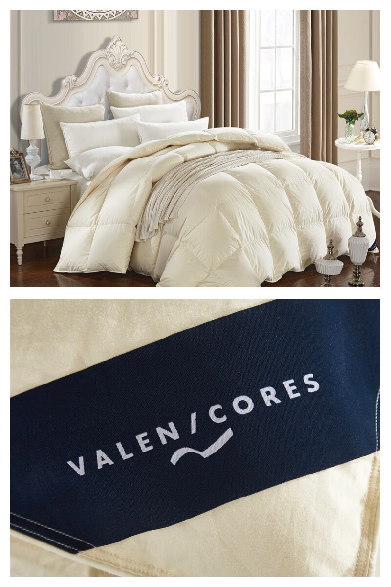 best comforter winter microfiber down duvet Down-thick winter quilt, designed with bread cubes, 80-count dense cotton fabric, with 95% down content. The amount of down is more in the same area, the loft is higher, and the warmth retention is stronger