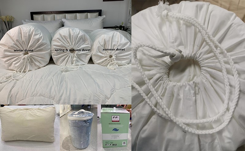 DUVET PACKAGE-KXT OEM/ODM services can be provided. Customizing LOGO, designing packing box, making new .....material and develop new products according to your needs