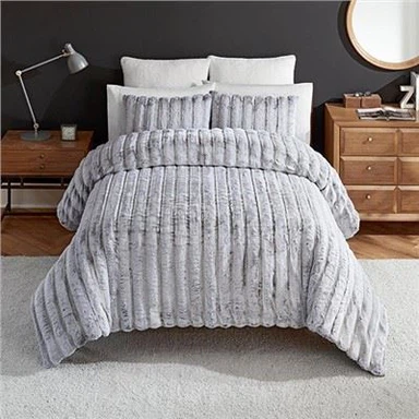 Luxusná súprava prikrývok z umelej kožušiny